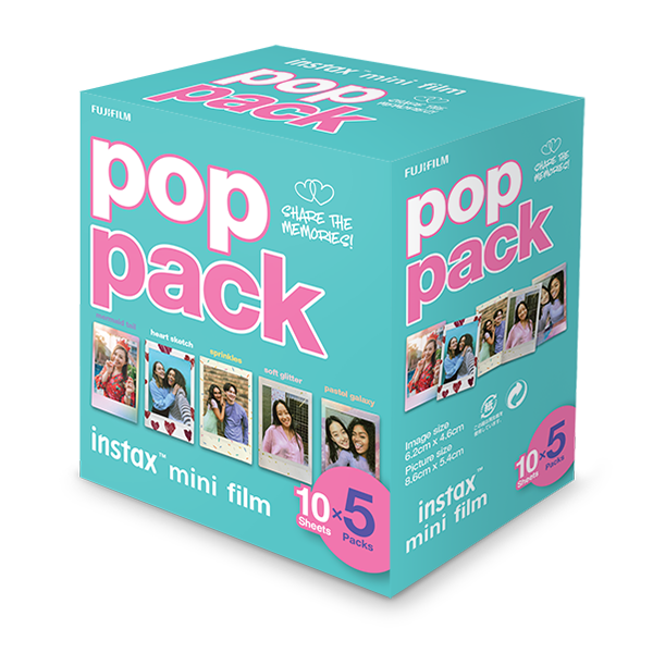 instax mini Film 50pk Pop