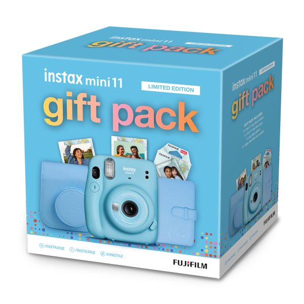 instax mini 11 Ltd Ed Blue Gift Pack instax Instant Photography