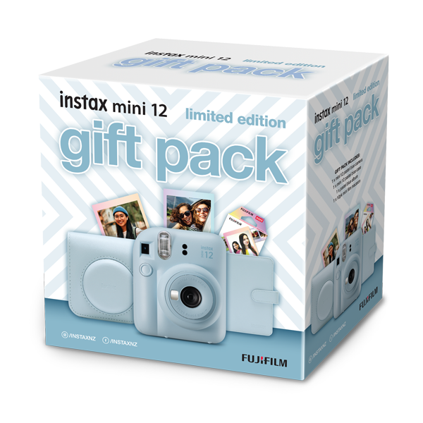 instax mini 12 Ltd Ed Blue Gift Pack