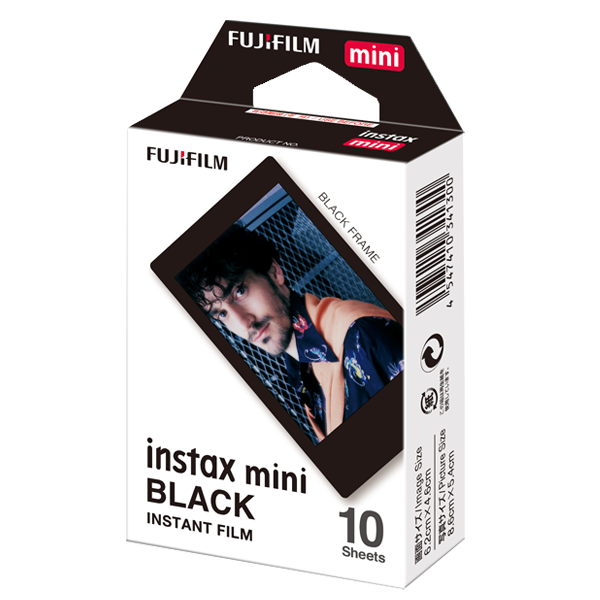 instax mini Film 10pk Black