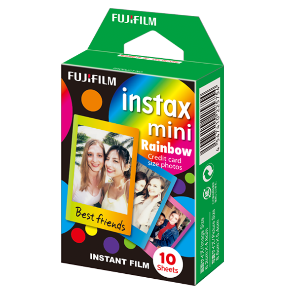 instax mini Film 10pk Rainbow