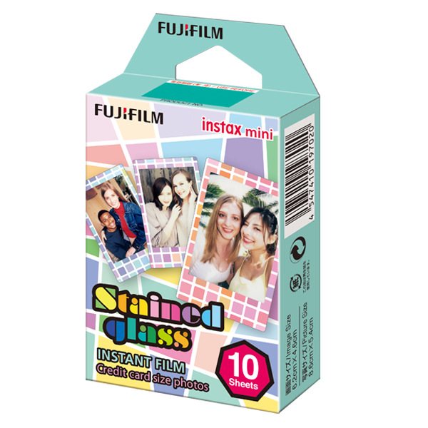 instax mini Film 10pk Stained Glass