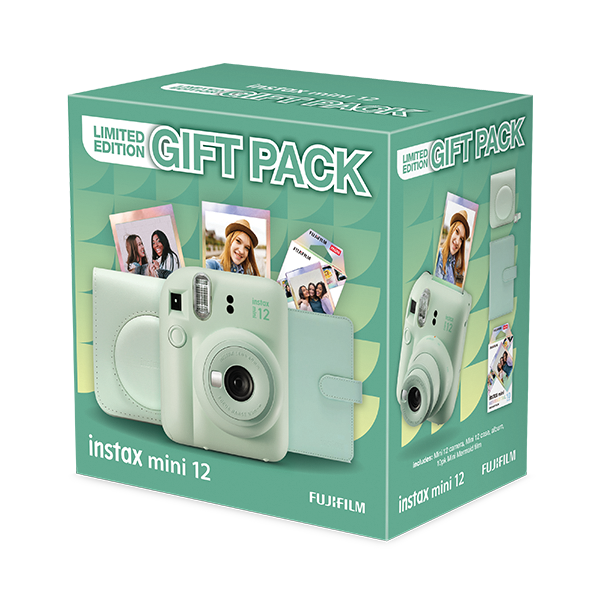 instax mini 12 Ltd Ed Green Gift Pack