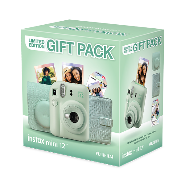 instax mini 12 Ltd Ed Green Gift Pack