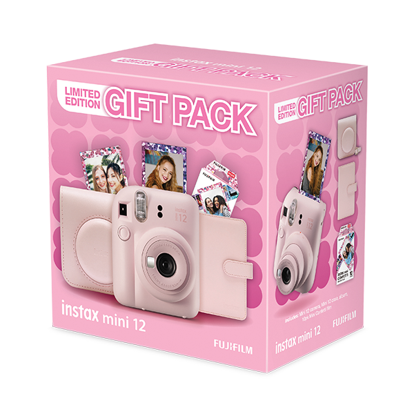 instax mini 12 Ltd Ed Pink Gift Pack