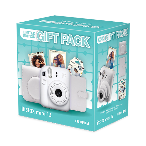 instax mini 12 Ltd Ed White Gift Pack