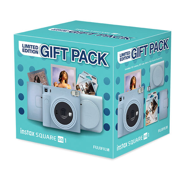 instax square SQ1 Ltd Ed Blue Gift Pack