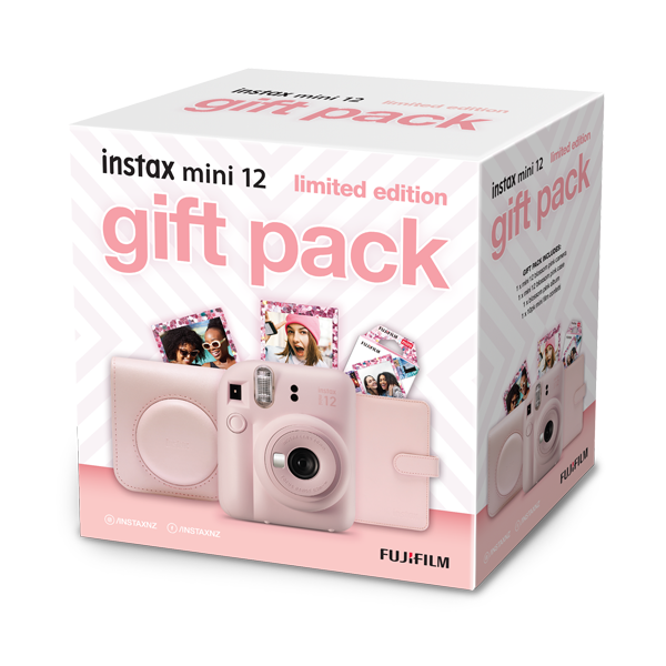 instax mini 12 Ltd Ed Pink Gift Pack