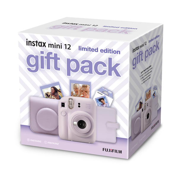 instax mini 12 Ltd Ed Lilac Gift Pack