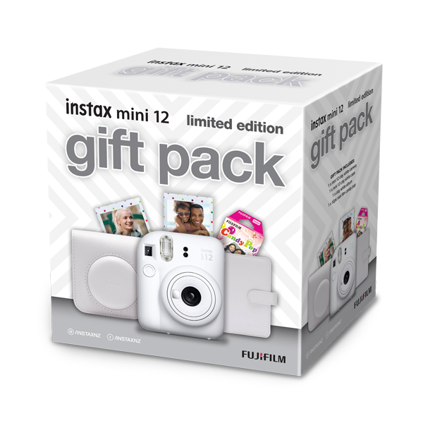 instax mini 12 Ltd Ed White Gift Pack