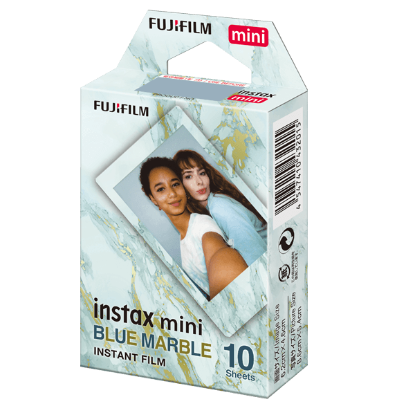 instax mini Film 10pk Blue Marble
