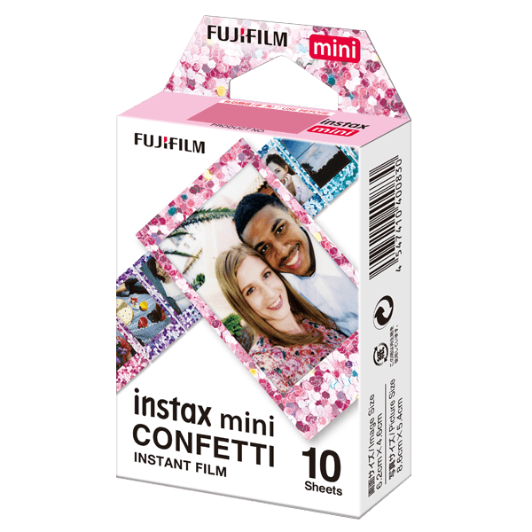 instax mini Film 10pk Confetti