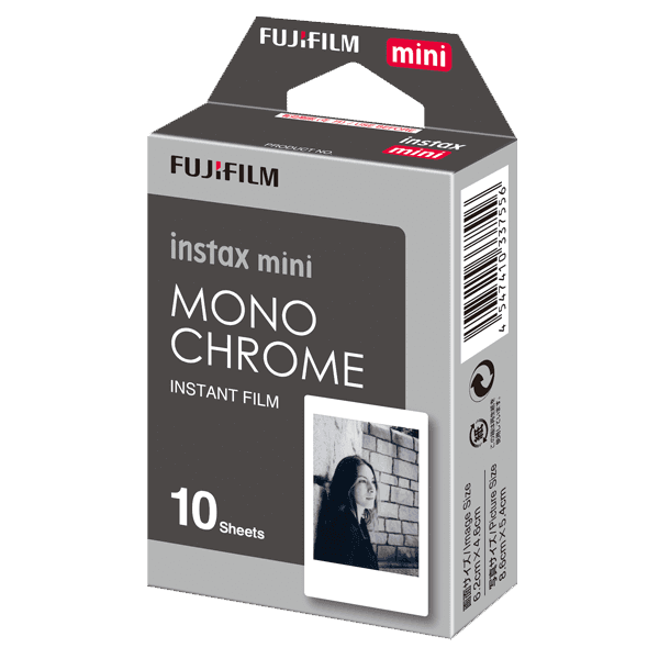 instax mini Film 10pk Monochrome