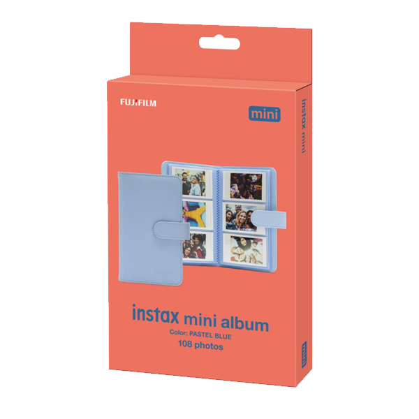 instax mini album pastel blue