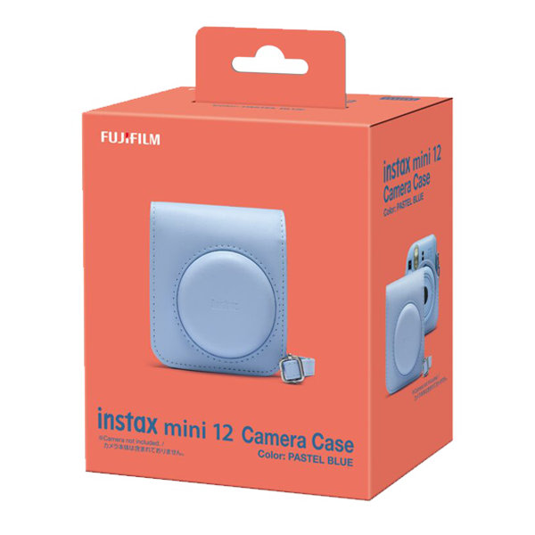 instax mini 12 case pastel blue