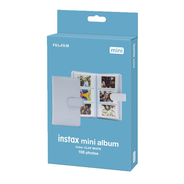 instax mini album clay white