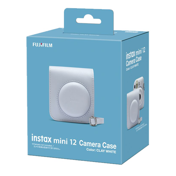 instax mini 12 case clay white