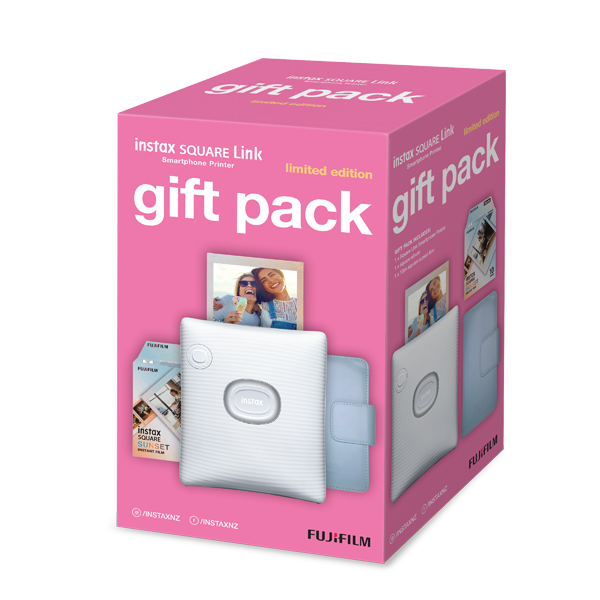instax square link Ltd Ed White Gift Pack