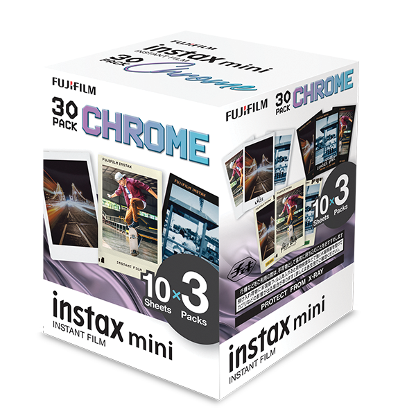 instax mini Film 30pk Chrome