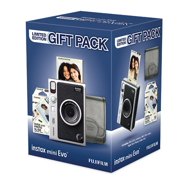 instax mini evo Ltd Ed Black Gift Pack