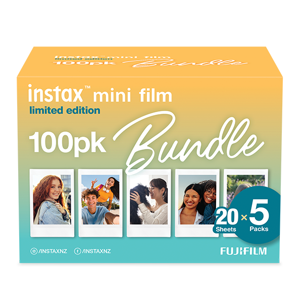 instax 100pk mini film Ltd Ed Bundle