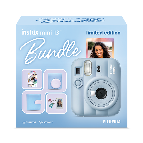 instax mini 13 Ltd Ed Blue Bundle