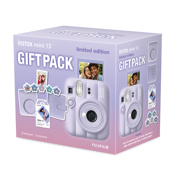 instax mini 13 Ltd Ed Purple Gift Pack