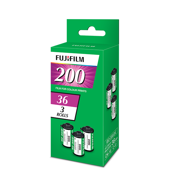 FujiFilm 200 135-36 Film Triple Pack