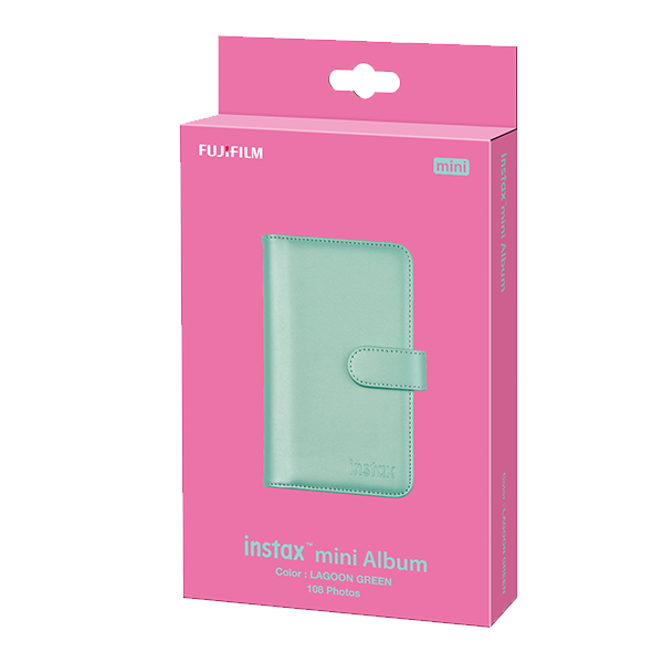 instax mini album lagoon green