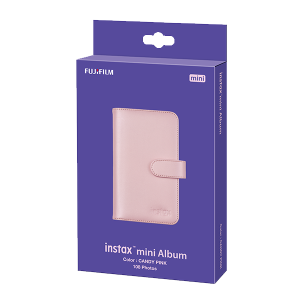 instax mini album candy pink