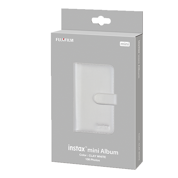 instax mini album clay white
